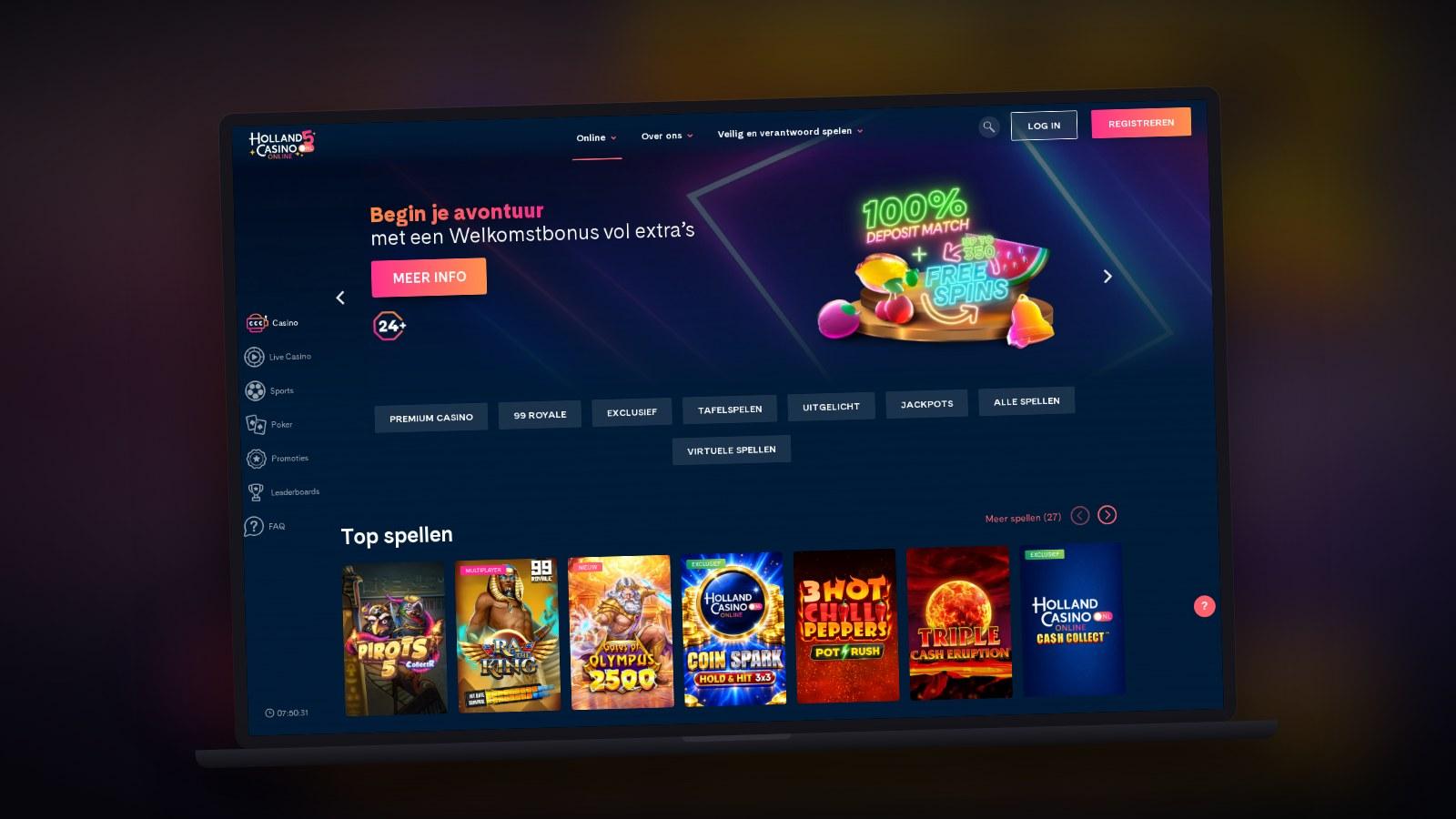 Alle betaalopties van Holland Casino op een rij